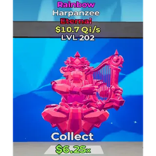 FORTNITE STEAL A BRAINROT HARPANZEE RAINBOW