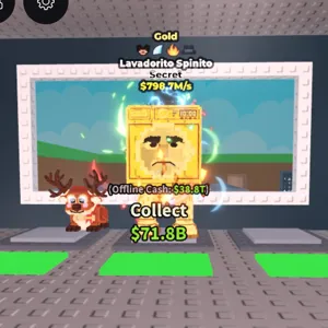 Gold Lavadorito Spinito