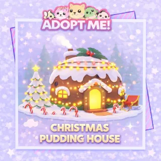 Christmas Pudding House - Adopt Me!