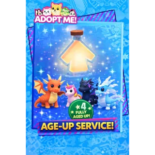 Age Up Service - 4 Pets - Adopt Me!