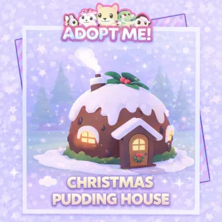 Christmas Pudding House - Adopt Me!