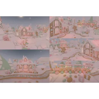 🍬🎀 GINGERBREAD VILLAGE | ADOPT ME 