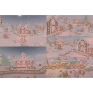 🍬🎀 GINGERBREAD VILLAGE | ADOPT ME 