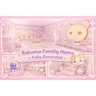 Rakuma Family Home – Fully Decorated