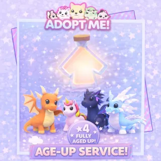 Age Up Service - 4 Pets - Adopt Me!