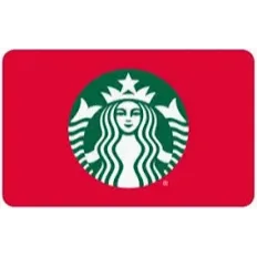 $120.00 USD Starbucks（20*6   Please stay online after purchase.）