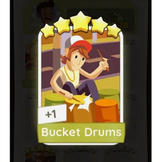 Bucket Drums Monopoly GO stickers