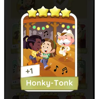 Honky-Tonk Monopoly GO stickers