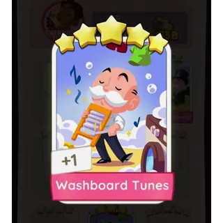 Washboard Tunes Monopoly GO stickers