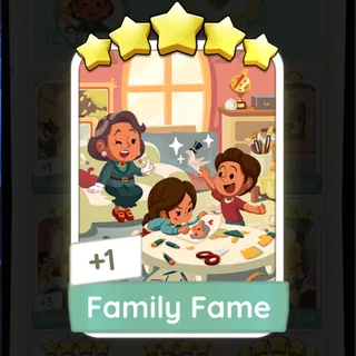 Family Fame Monopoly Go