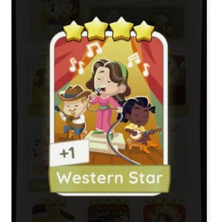 Western Star Monopoly GO stickers