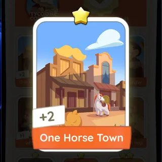 One Horse Town