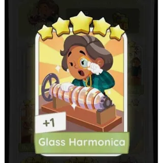Glass Harmonica Monopoly GO stickers