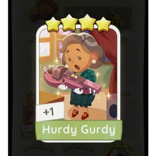 Hurdy Gurdy Monopoly GO stickers