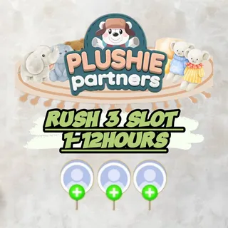 3 Slot Plushie Partners completion (80k)| Monopoly Go