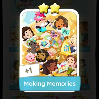 Making Memories Monopoly Go