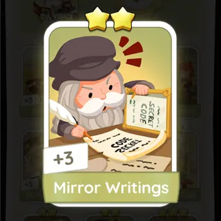 Mirror Writings Monopoly Go