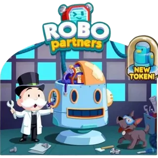 1 Slot Robo partners completion (80k) | Monopoly Go