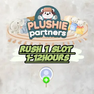 1 Slot Plushie Partners completion (80k)| Monopoly Go