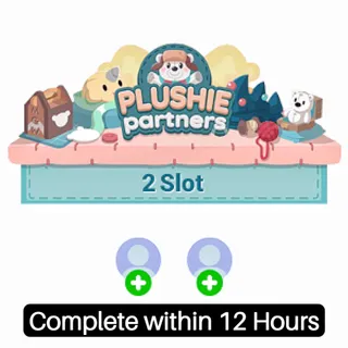 2 Slot Plushie Partners completion (80k)| Monopoly Go