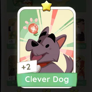 Clever Dog Monopoly Go