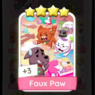 Faux Paw Monopoly Go