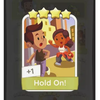 Hold On! Monopoly GO stickers