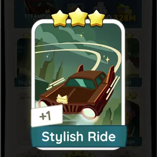 Stylish Ride Monopoly Go