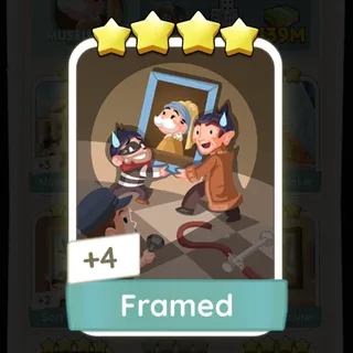 Framed Monopoly Go