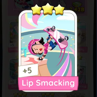 Lip Smacking Monopoly Go