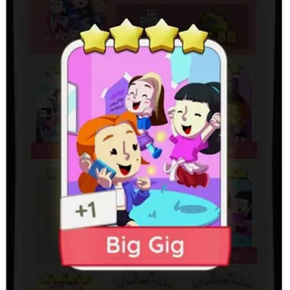 Big Gig Monopoly GO stickers