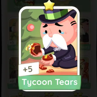 Tycoon Tears Monopoly Go