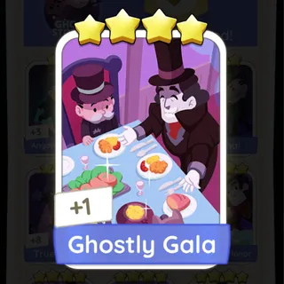 Ghostly Gala Monopoly Go