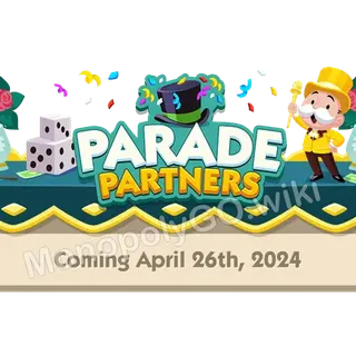 1 Slot Parade partners completion (80k) | Monopoly Go