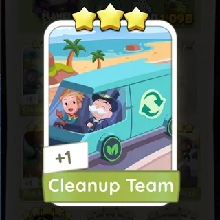 Cleanup Team Monopoly Go