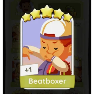 Beatboxer Monopoly GO stickers