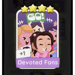 Devoted fans Monopoly GO stickers