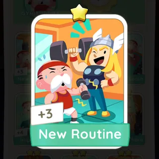 New Routine Monopoly Go