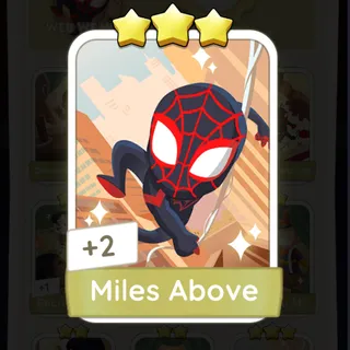 Miles aboves Monopoly Go