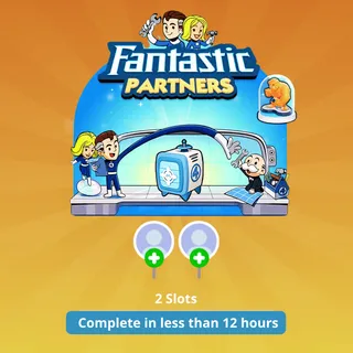 2 Slot Fantastic Partners completion (80k)| Monopoly Go