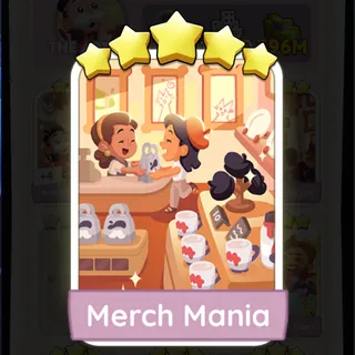 Merch Mania Monopoly Go