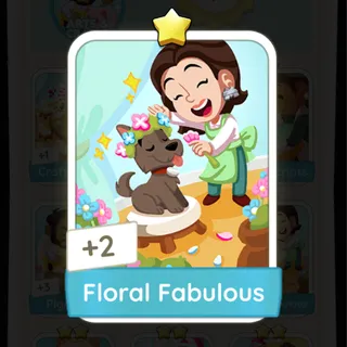 Floral Fabulous Monopoly Go