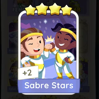 Sabre Stars Monopoly Go