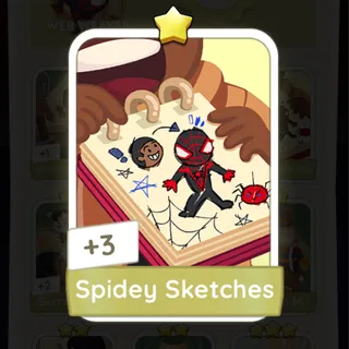 Spidey Sketches Monopoly Go