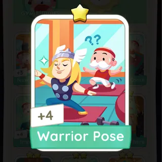 Warrior Pose Monopoly Go