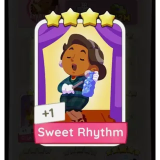 Sweet Rhythm Monopoly GO stickers