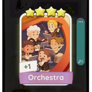 Orchestra Monopoly GO stickers