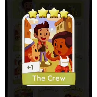 The Crew Monopoly GO stickers