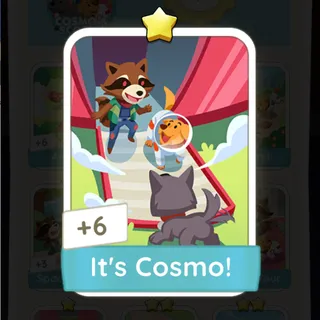 Its Cosmo! Monopoly Go