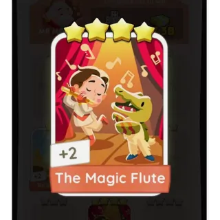 The Magic Flute Monopoly GO stickers